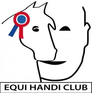 Logo label équi-handi Club de France de la FFE