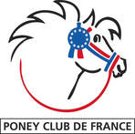 Logo Poney Club de France de la Fédération française d'équitation 